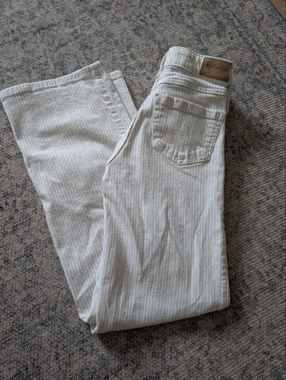 Abercrombie & Fitch Girls Wide Leg Jeans